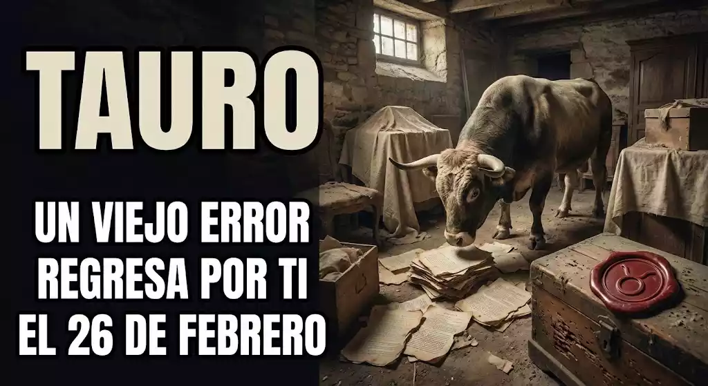 Tauro Alerta de caos por Mercurio retrógrado este 26 de febrero.
