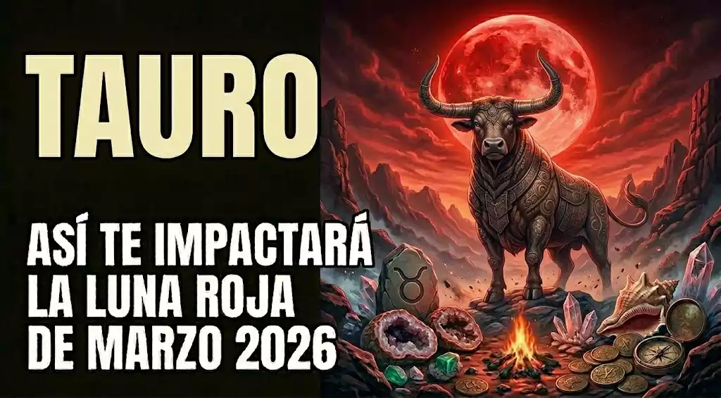 TAURO LUNA ROJA MARZO 2026